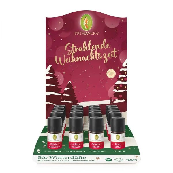 PRIMAVERA Display Duftmischungen Winterdüfte 2025