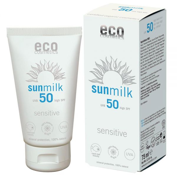 ECO Sonnenmilch LSF 50, -Sensitive- 75ml