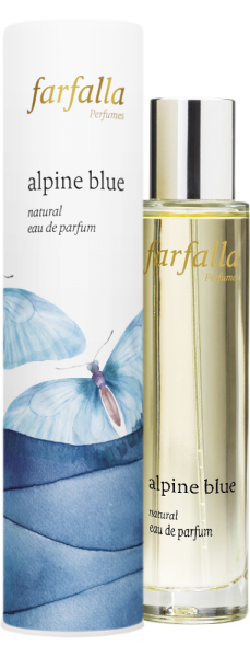 FARFALLA alpine blue, natural eau de parfum, 50ml