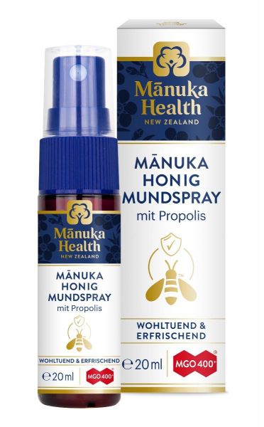 Manuka MGO 400+ Propolis Mundspray, 20 ml