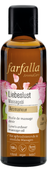 FARFALLA Aromamour, Liebeslust Massageöl, 75ml