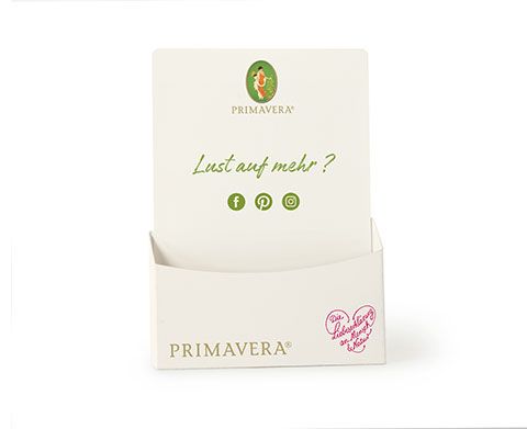 PRIMAVERA Dispenser für Din A6 Info- &amp; Rezeptkarten