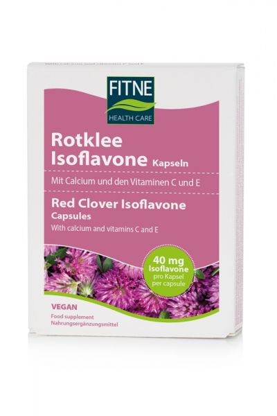 FITNE Rotklee Isoflavone Kapseln 60 Stk