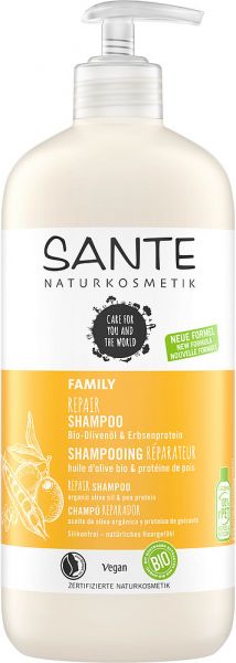 SANTE FAMILY Repair Shampoo Bio-Olivenöl &amp; Erbsenprotein 500ml