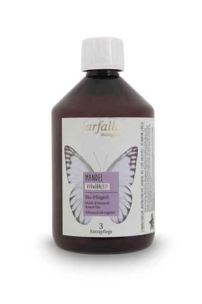 Farfalla Mandel Bio-Pflegeöl, 500ml