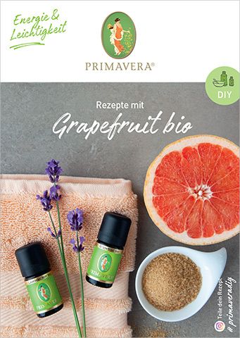 PRIMAVERA DIY Rezeptkarte Grapefruit bio