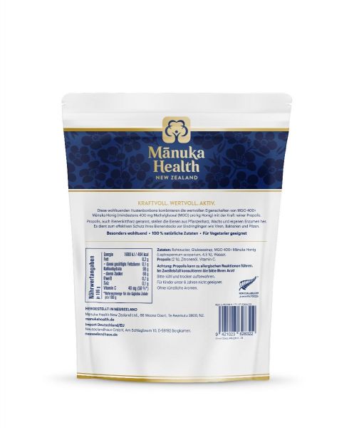 Manuka MGO 400+ Propolis Hustenbonbons, 250 Gr.