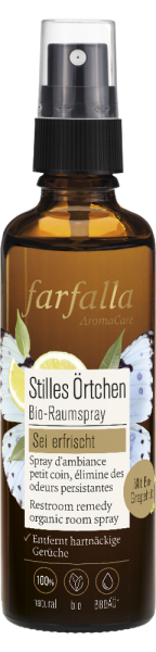 Farfalla Sei erfrischt stilles Örtchen Bio-Raumspray, 75ml