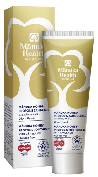 Manuka Health Zahncreme mit Manukahonig MGO 400+ und Propolis 75 ml