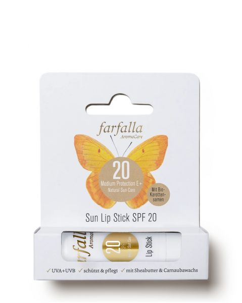 FARFALLA Sun Lip Stick SPF 20 Medium Protection E+