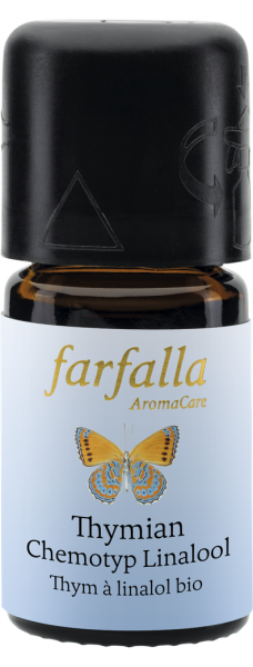 FARFALLA Thymian Linalool bio Wildsammlung, 5ml