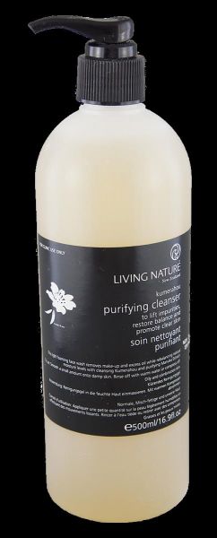 Kabinett Living Nature PURIFYING CLEANSER: Reinigungsgel, 500ml