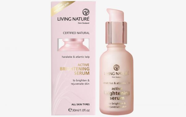 Living Nature ACTIVE BRIGHTENING SERUM: Aufhellendes Aktiv Serum, 30ml