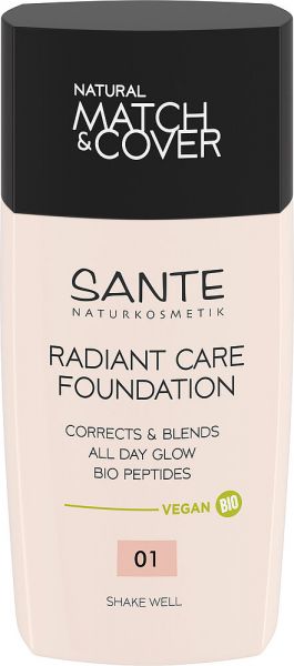 SANTE Radiant Care Foundation 01 Warm Ivory