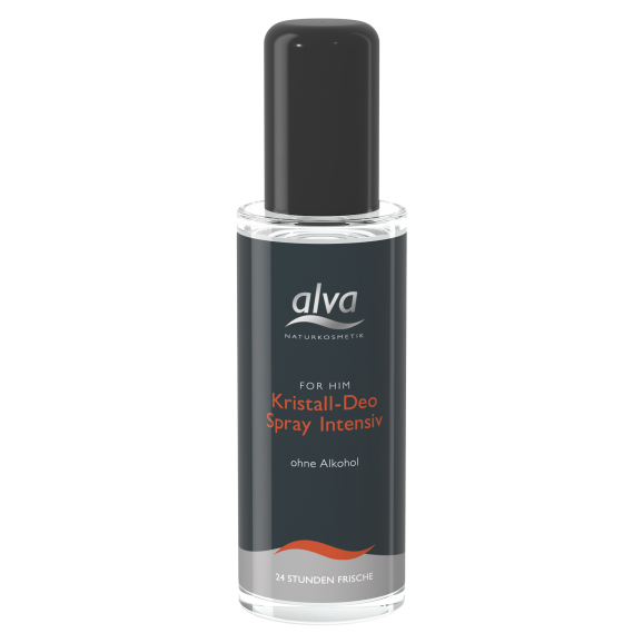 alva FOR HIM Kristall Deo Intensiv Spray, 75 ml