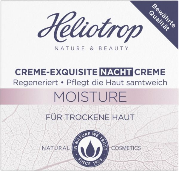 Heliotrop MOISTURE Exquisite Nachtcreme, 50ml
