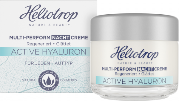 Heliotrop ACTIVE HYALURON Multi Perform Nachtcreme, 50ml