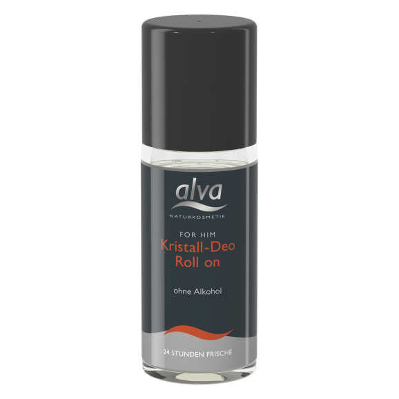 alva FOR HIM Kristall-Deo-Roll On, 50ml