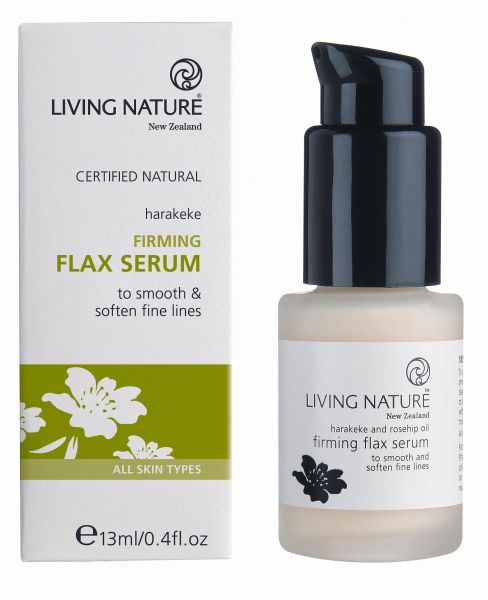 Living Nature FIRMING FLAX SERUM: Straffendes Flax Serum, 13ml