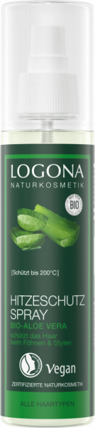 LOGONA Hitzeschutz Spray Bio-Aloe Vera, 150 ml