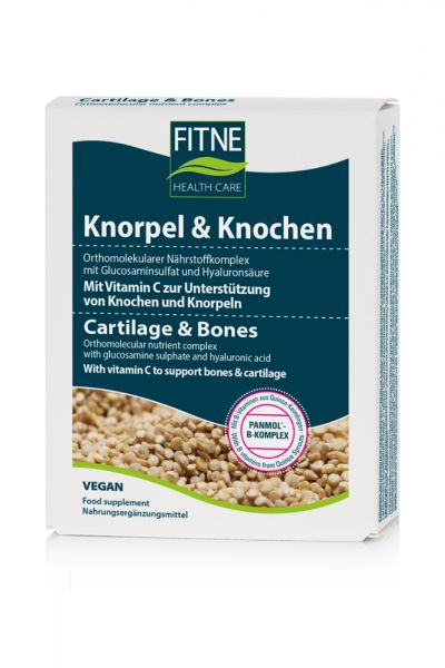 FITNE Nährstoffkomplex Knorpel &amp; Knochen, 60 Kapseln