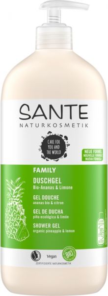 SANTE FAMILY Duschgel Bio-Ananas &amp; Limone 950ml