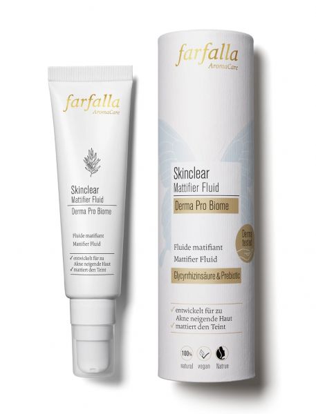 Farfalla Derma Pro Biome, Mattifier Fluid, 30 ml