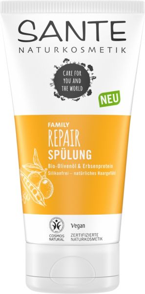 SANTE FAMILY Repair Spülung Bio-Olivenöl &amp; Erbsenprotein 150ml