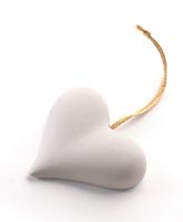 AUSLAUFARTIKEL ! PRIMAVERA Duftstein Anhänger Herz weiß 1 St. AUSLAUFARTIKEL ! PRIMAVERA Duftstein Anhänger Herz weiß 1 St.