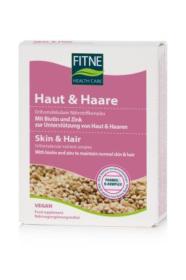 FITNE Nähstoffkomplex Haut &amp; Haare 60 Kapseln