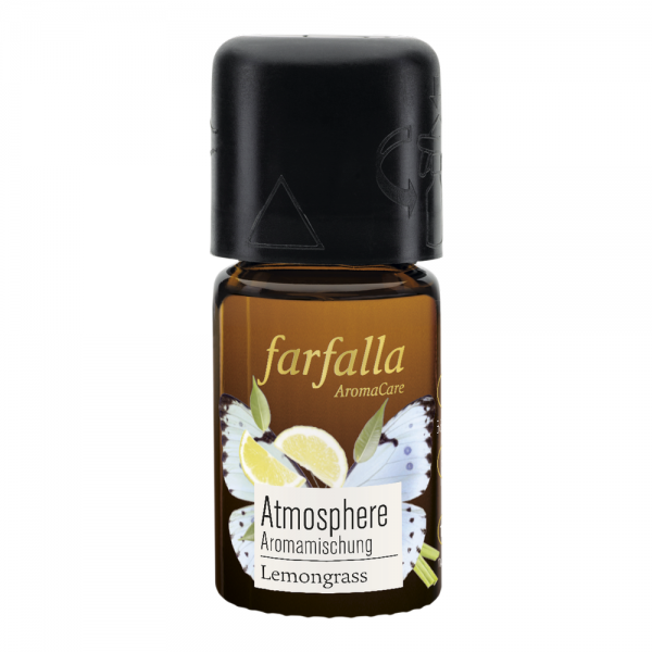 Farfalla Sei erfrischt, Lemongrass, Atmosphère Aromamischung, 5 ml