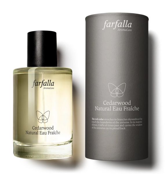 FARFALLA men cedarwood vitalisierendes Eau Fraîche, 100ml