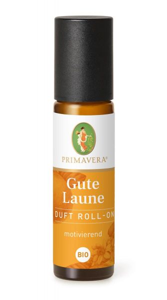 PRIMAVERA Gute Laune Duft Roll-On bio, 10 ml