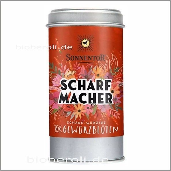 SONNENTOR Scharfmacher Gewürz-Blüten-Mischung kbA, Streudose 30g