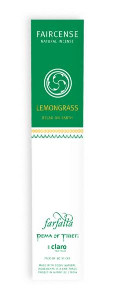 FARFALLA Lemongrass / Relax on Earth, Faircense Räucherstäbchen