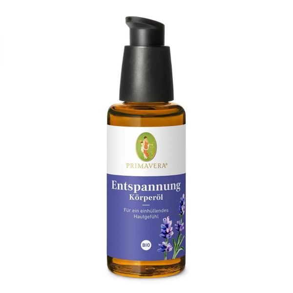 PRIMAVERA Entspannung Körper Öl bio, 50ml