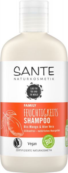 SANTE FAMILY Feuchtigkeits Shampoo Bio-Mango &amp; Aloe Vera 250ml