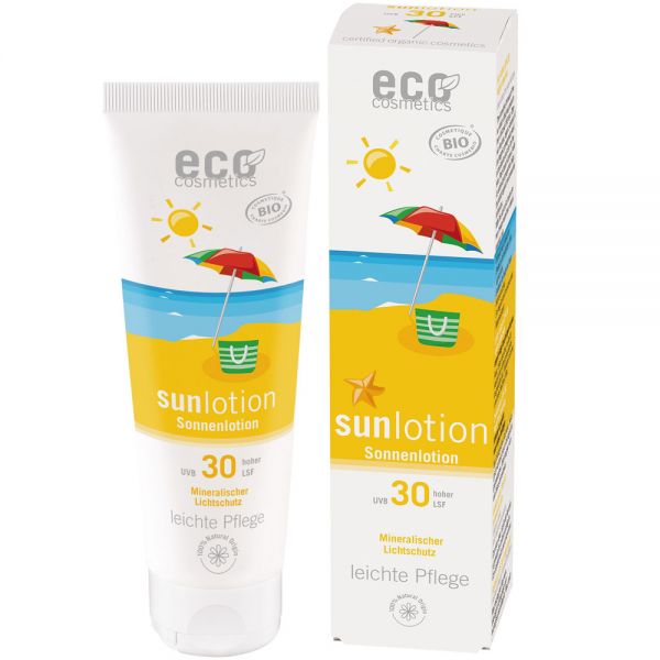ECO Sonnenlotion LSF 30, leichte Pflege, 125 ml