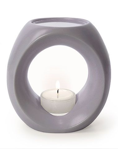 PRIMAVERA Duftlampe Taupe matt