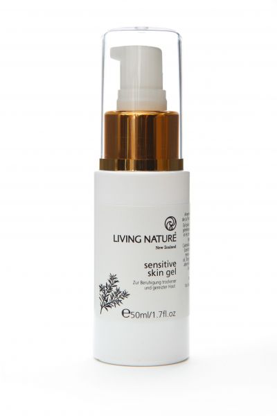 Kabinett Living Nature Sensitiv Skin Gel, Nachtkerzen-Gel für Kabine, 50ml