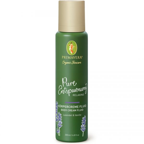 PRIMAVERA Pure Entspannung Körpercreme Fluid, 200ml