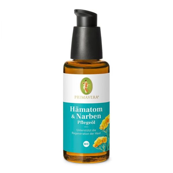 PRIMAVERA Hämatom &amp; Narben Pflegeöl bio, 50ml