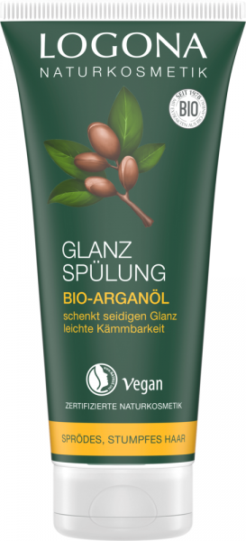 LOGONA Glanz Spülung Bio-Arganöl, 200 ml