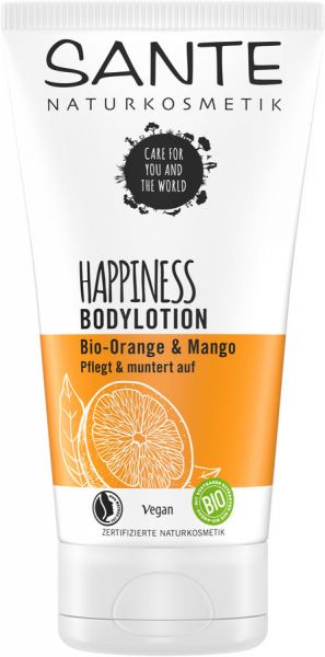 SANTE HAPPINESS Bodylotion Bio-Orange &amp; Mango