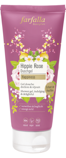 Farfalla Hippie Rose Happiness Duschgel, 200ml