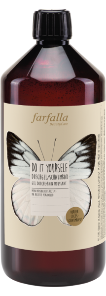 Farfalla Do it yourself, Cocos Duschgel/Schaumbad, 1000ml