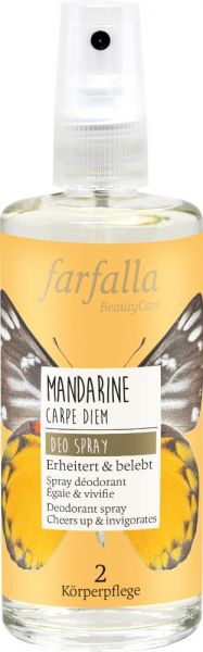 Farfalla Mandarine: Zitrusfrisches Deo-Spray, 100ml