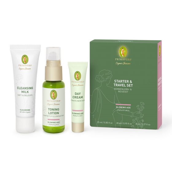 PRIMAVERA Starter &amp; Travel Set Glowing Age