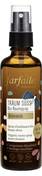Farfalla Aromakids Träum süss Bio-Raumspray, 75ml