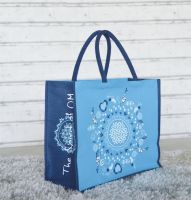 Spirit of OM Jutetasche "Blume des Lebens" 33x40cm in verschiedenen Farben Spirit of OM Jutetasche "Blume des Lebens" 33x40cm in verschiedenen Farben